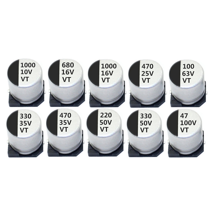 LORIDA Low MOQ 35V 100UF 6.3*7.7 Long Life Electronics Lug Terminal Smd Aluminum Foil Cover Dips Electrolytic Capacitor