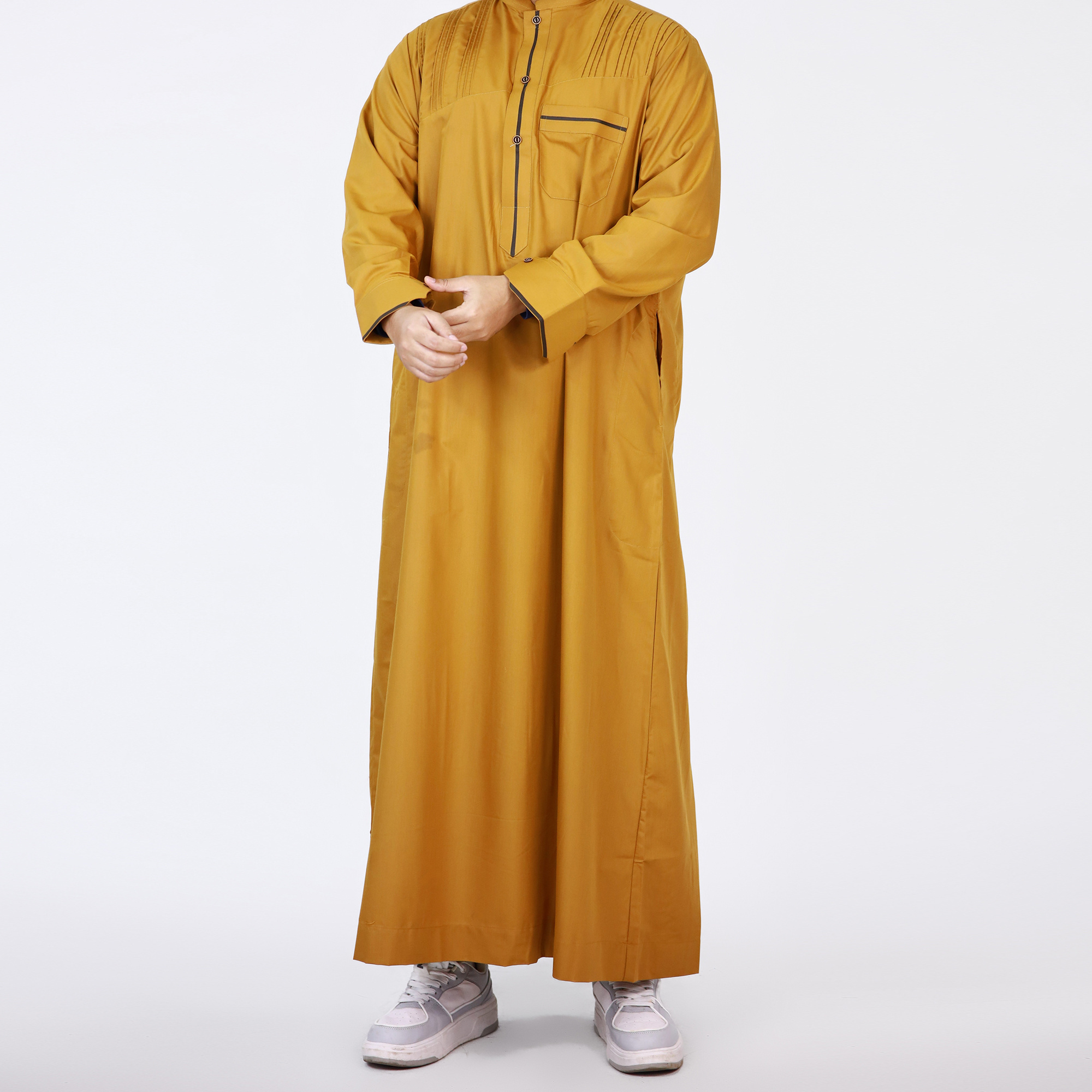 Islamic Clothing Wholesale Muslim Man Thobe Abaya Muslim Dresses Qamis Jilbab Jubba Man Thobe Men's Thobe