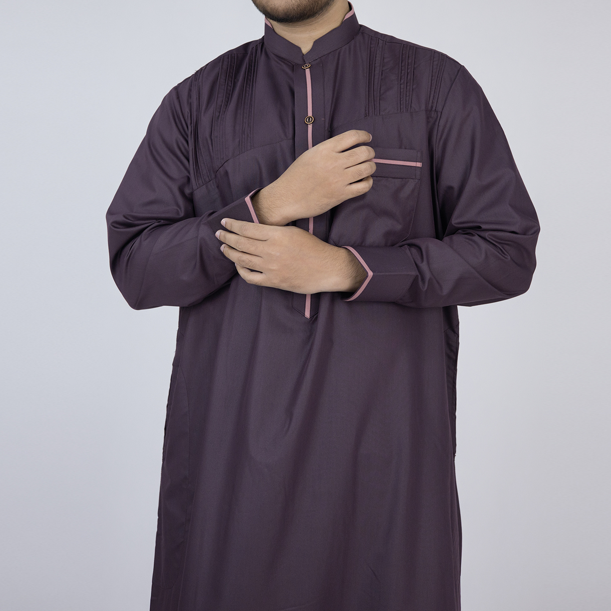 Islamic Clothing Wholesale Muslim Man Thobe Abaya Muslim Dresses Qamis Jilbab Jubba Man Thobe Men's Thobe