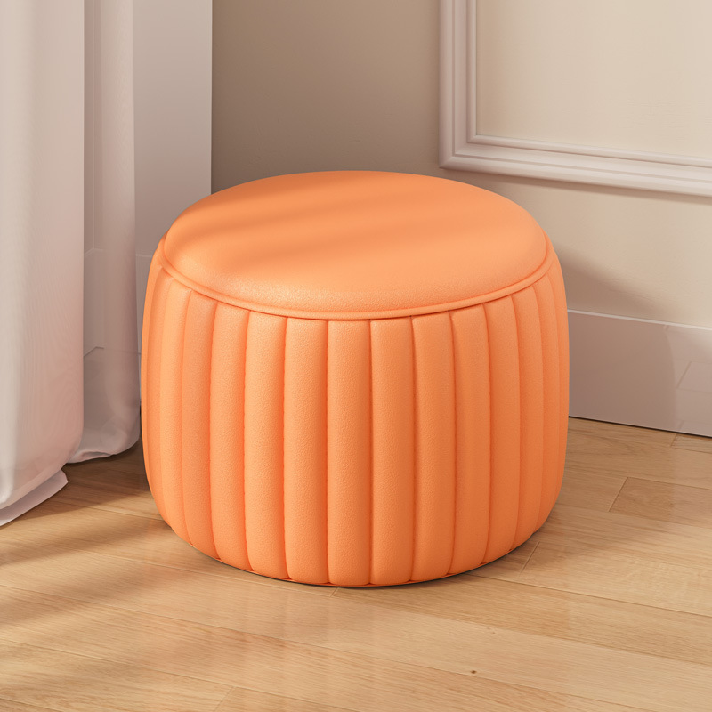 Household low stool pumpkin stool simple small bench living room for shoe stool pier sofa coffee chair