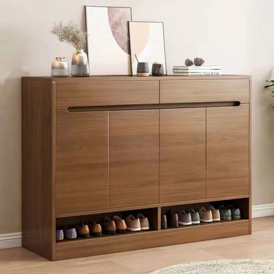 Display Shoe cabinet household door outside the corridor new entry door closet with storage drawer Economical simple shoe rack