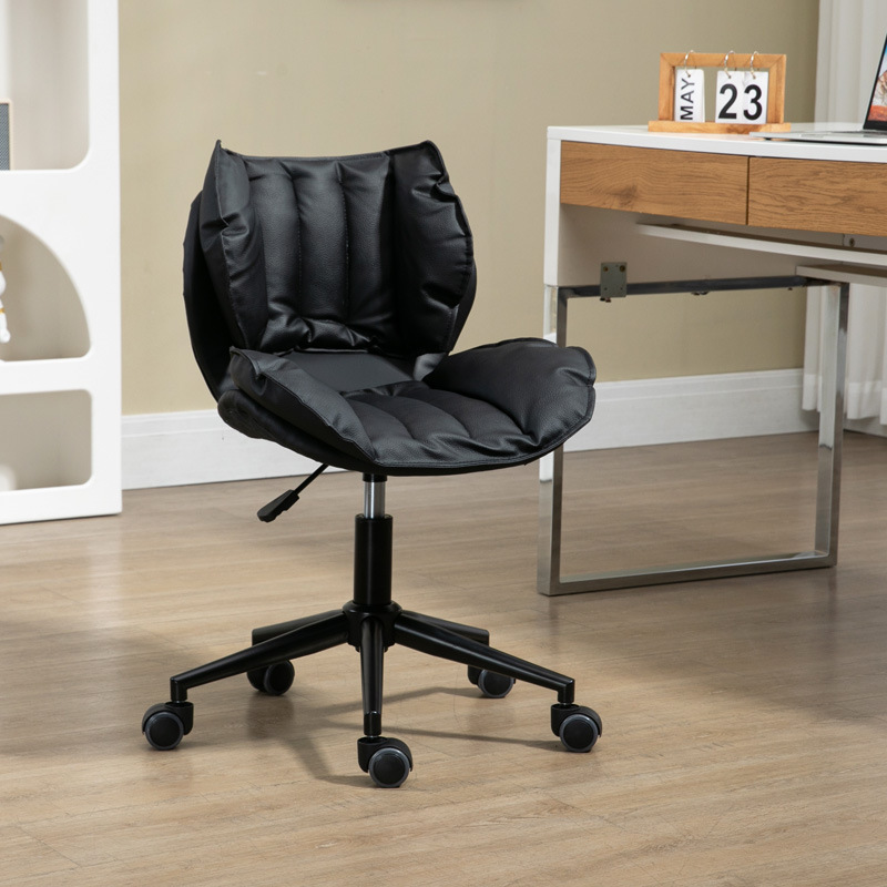 Nordic computer chair small home sedentary comfortable office chair bedroom nail makeup lift small chair