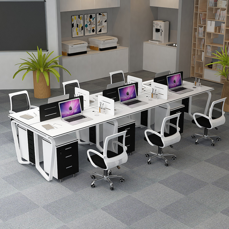 Computer call center modular office workstation cubicle table partition modern workstation desk office furniture