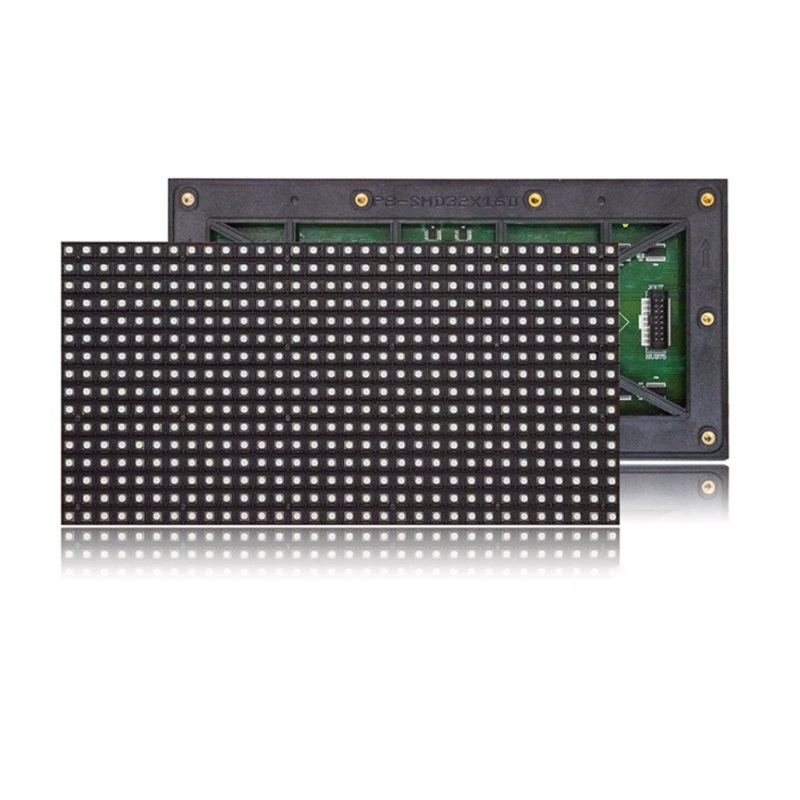 Waterproof led video wall  led rgb panels hub75 led display module led 8mm pixel module 320*160mm rgb led panel video