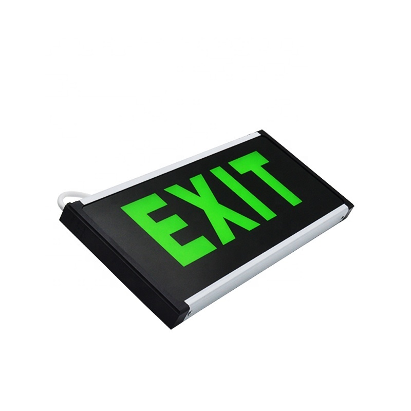 professional design exit light with battery Wall Mounted  emergency light exit