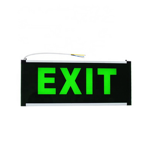 professional design exit light with battery Wall Mounted  emergency light exit