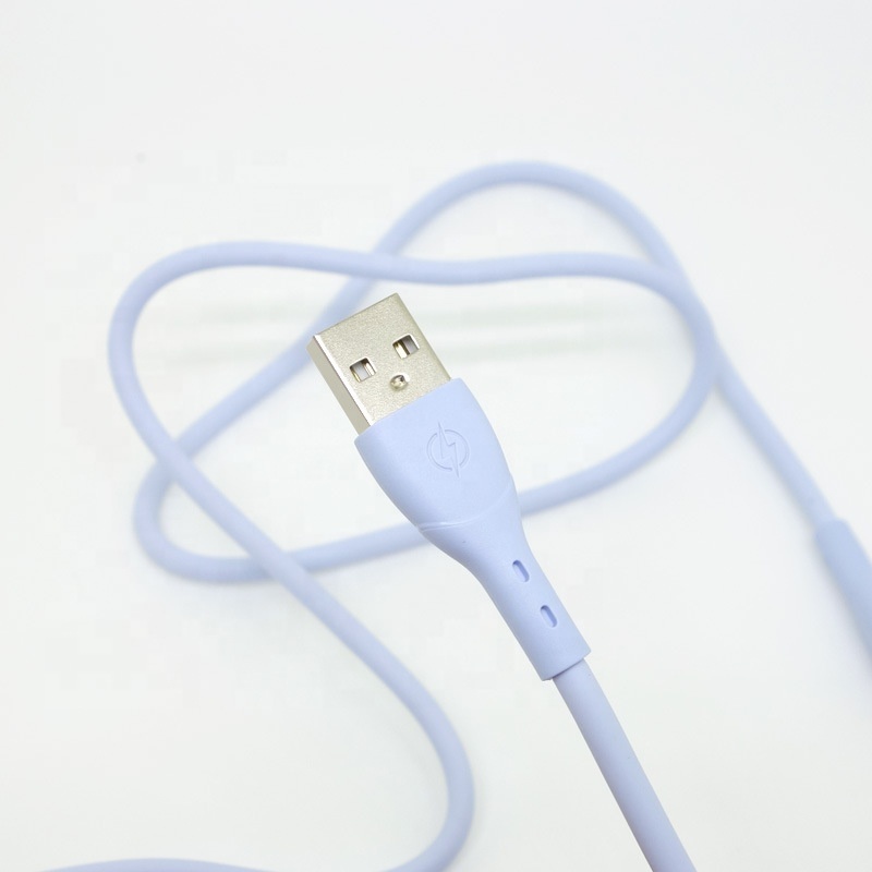 USB Cable 3A Fast Charging Cable TEP silicone USB Type C Charger fireproof Micro USB Cable quick Charger Android cord soft