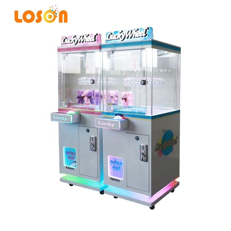 High Quality Arcade Crane Magic For Fun Clip Gift Clamp Prize Claw Toy Vending Coin Operated Game Machine