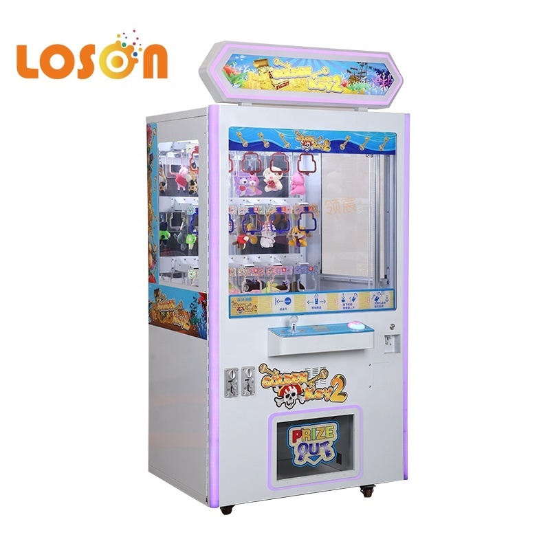 indoor Shopping Mall 9 15 Holes Price adult push coin operated Toys Vending Golden Keymaster arcade machine