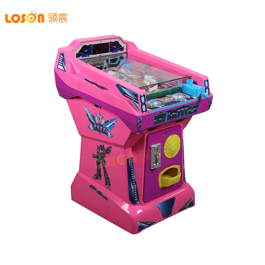 Popular Indoor Coin Operated Marble Shooting Electronic Virtual Mini Pinball Redempation Arcade Game Amusement Machines