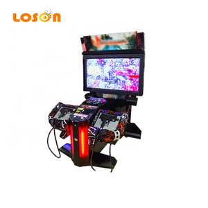 Indoor Double Players the House of the Dead 3 4 Simulator 4d Gun Shooting Arcade Game Coin Machine