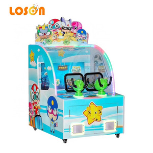 High Quality Happy Kids Ticket Prize Redemption Water Shooting Arcade Machine Video Game for Amusement Center