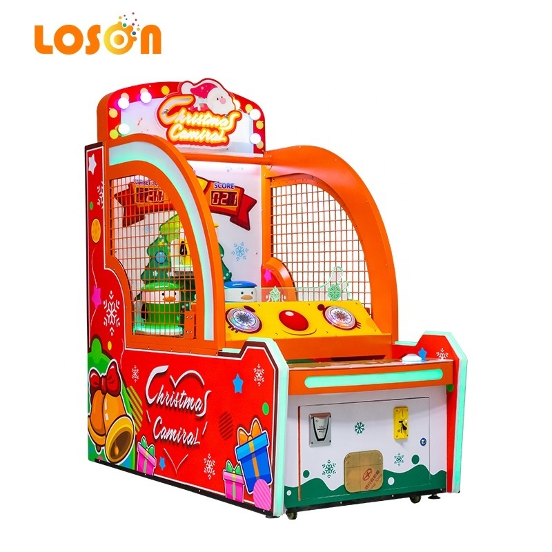 Carnival Crazy Clown Throwing the Ball Simulator Lottery  Kid  Ticket Redemption Arcade Coin Operated Game Machine