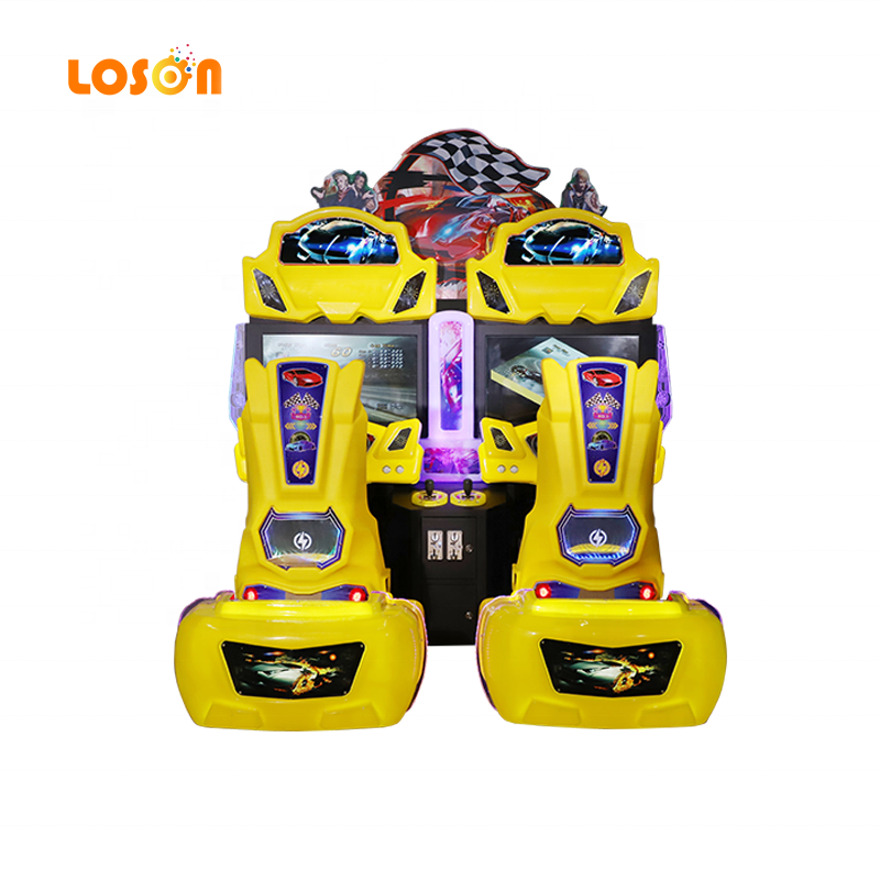 32 42 inch hd screen electronic driving outrun double 2 player simulator coin operated arcade car racing game machine