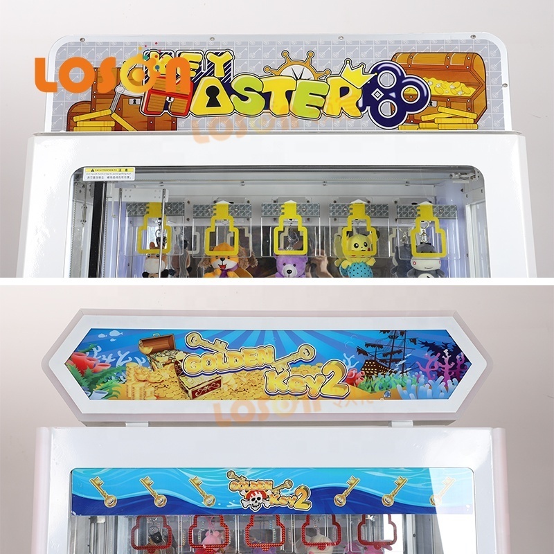 indoor Shopping Mall 9 15 Holes Price adult push coin operated Toys Vending Golden Keymaster arcade machine