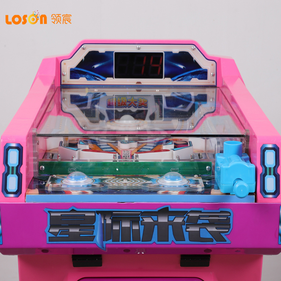 Popular Indoor Coin Operated Marble Shooting Electronic Virtual Mini Pinball Redempation Arcade Game Amusement Machines