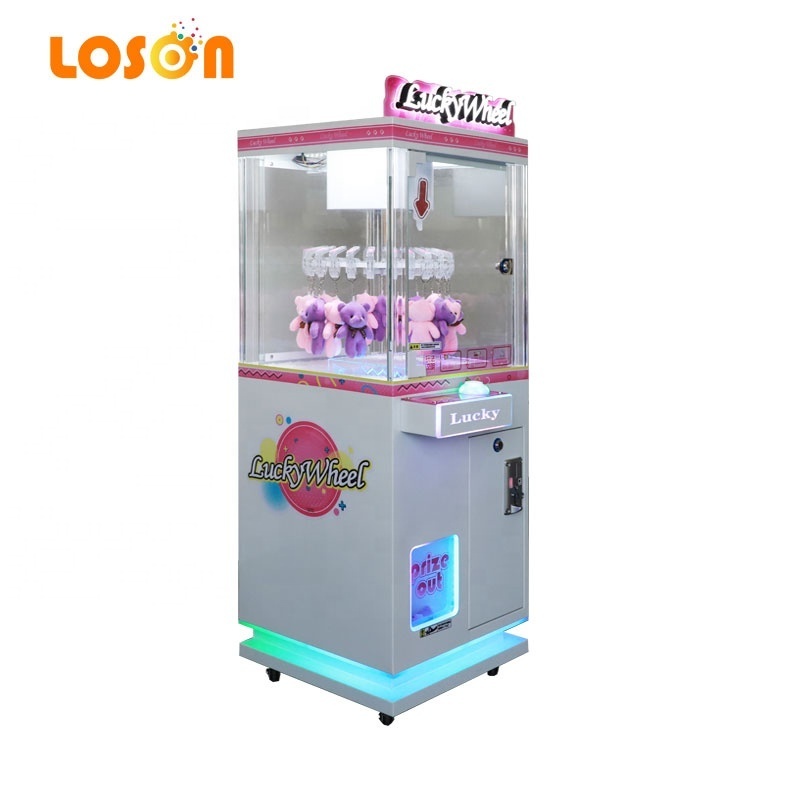 High Quality Arcade Crane Magic For Fun Clip Gift Clamp Prize Claw Toy Vending Coin Operated Game Machine