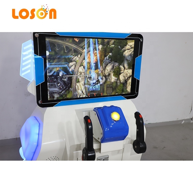 Amusement Park Children's Gun Shooting Simulator Aircraft Kids Ride on Arcade Machine Coin Operated Games