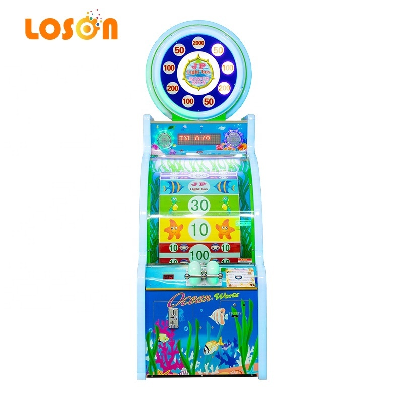 Grand Prix Mechanical Turntable  Amusement Park Center Ticket Redemption Lottery Arcade Game  Coin Machine