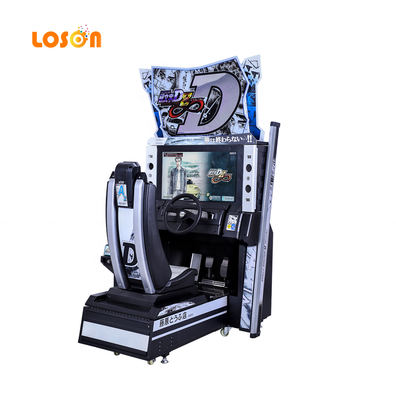 Classic initial d stage 3 5 8 malaysia hd 2 two player driving 3d 4d japan simulator car racing arcade gaming machines