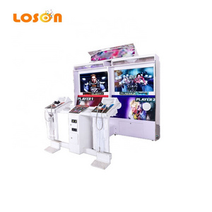 Time Crisis 4 5 Two Person Electronic Game Gun Arcade Shooting Simulator Amusement Machine for Sale