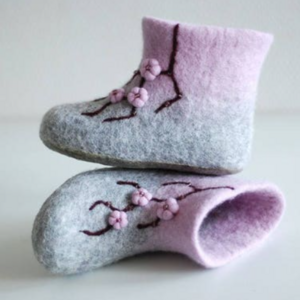 Felt kids shoes 100% Handmade New-Zealand Felt Wool | Organic Eco-Friendly Safe Certified Fair Trade