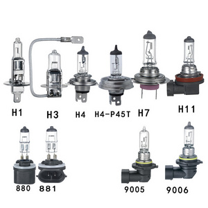 roadsun Factory H7 12V 55W Halogen Car Headlight Lamp Super Bright Long Lifespan H1 H3 H4 H11 9005 9006 880 881 Halogen Bulb