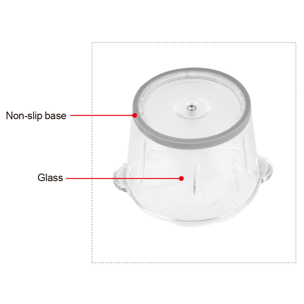 2L Glass Bowl Grinder for Meat vegetables Electric Food Chopper Food Processor