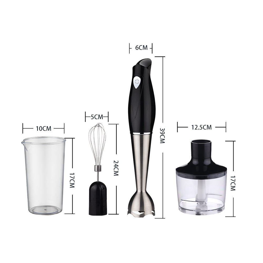 Multifunctional SS plastic stick Home Blender hand blender mini food mixer