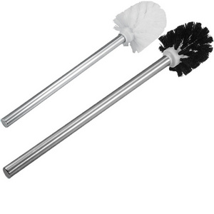 Home Use Stain Steel Long hand Toilet Brush With Holder Easy Clean Toilet Brush for Bathroom Cleaning