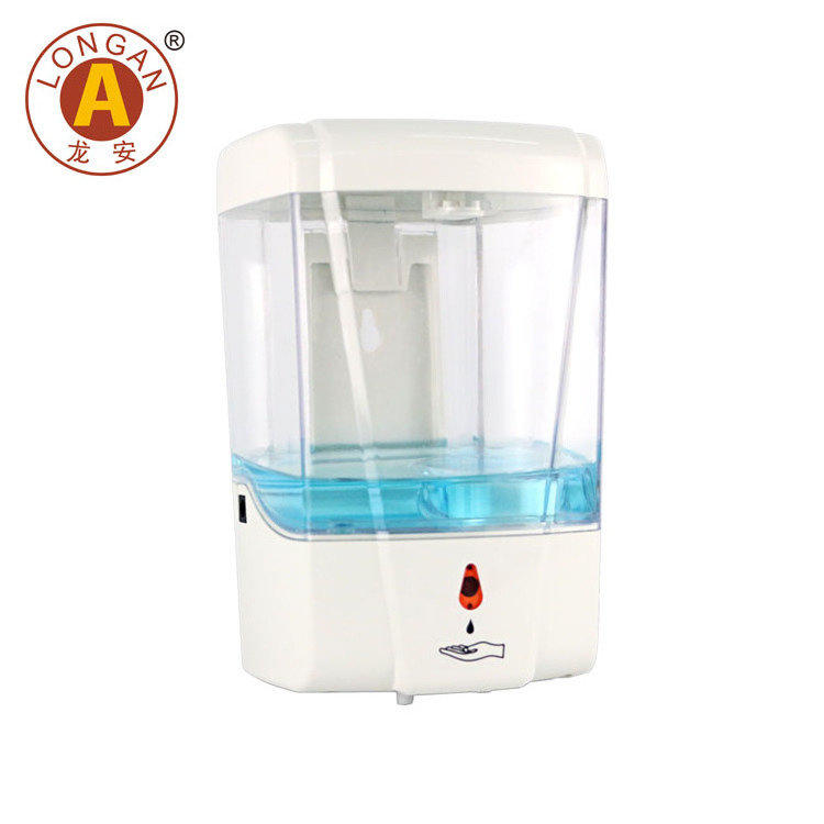 Hot Sale Battery Operated Contactless Hand Sanitizer Alcohol Dispenser Antibacterial Automatic Gel Dispenser At Good Price