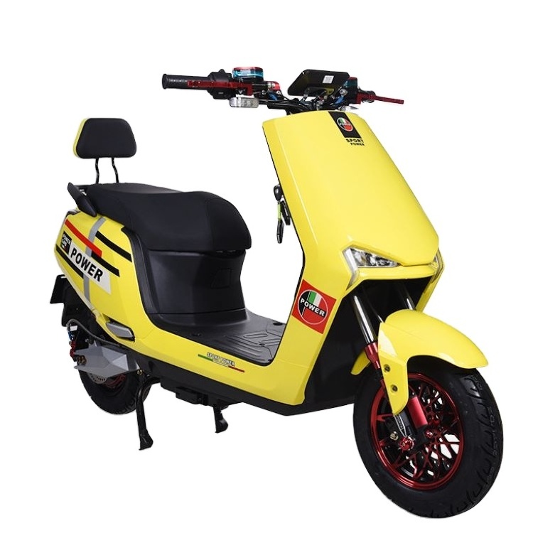 Safety Assurance 200CC Electric Moped Moto Fast Speed Chopper Motorbike with 1500W Power and Disc Brake