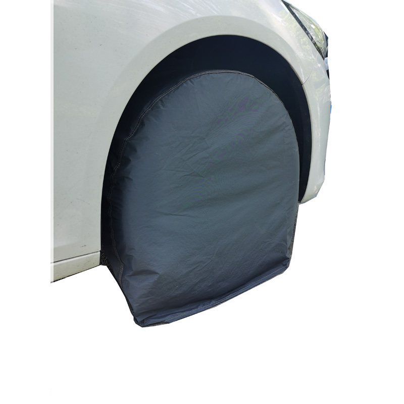 250gsm PVC and Cotton material 100% waterproof UV protection  Tire Cover for RV wheels