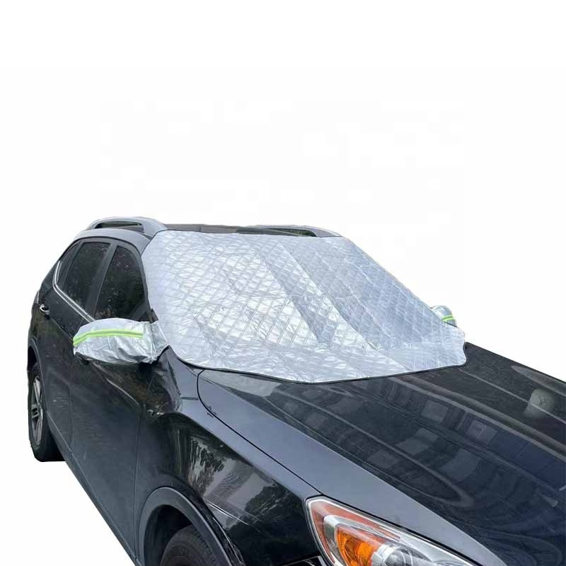 All Seasons Fabric Windscreen Sun Shade Snow Protector Four Layers Car Windshield Cover