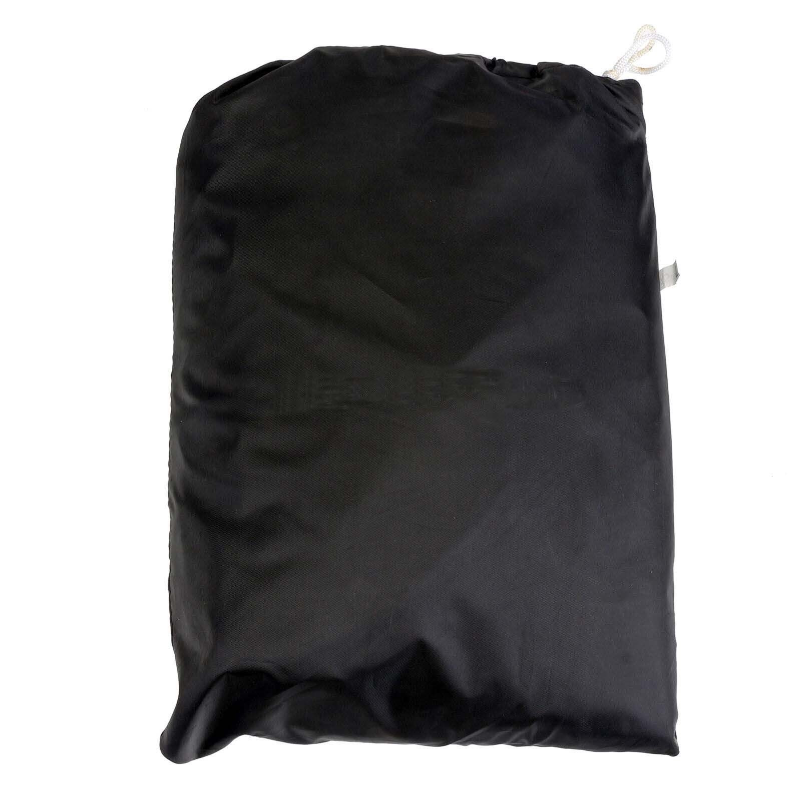 Motorcycle E-Bike Cover Full Black Waterproof Outdoor Rain Dust UV Protector Motorbike Cover