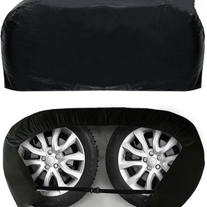 High Quality RV Tire Cover 280gsm Waterproof Car Wheel Cover UV Protection RV Waterproof Double Tire Cover