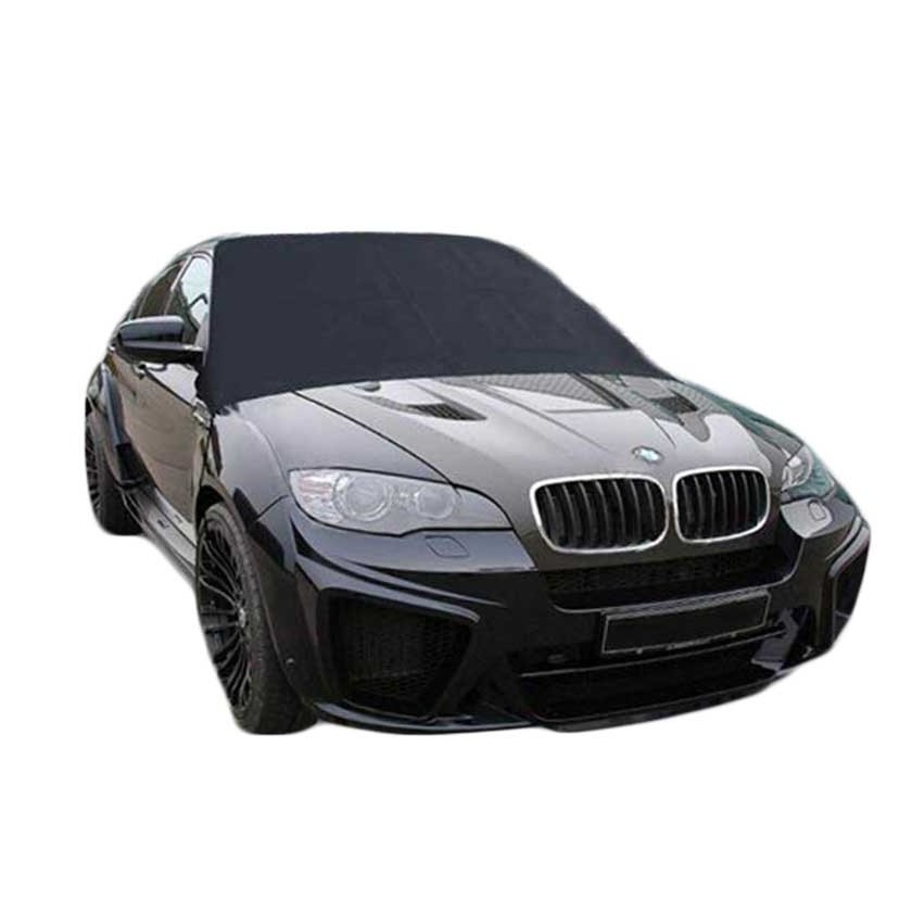 210T Auto Car Magnetic Snow Cover Frost Ice Waterproof UV Rays Rain Protector Outdoor Car Windshield Cover Without Mirror Cover