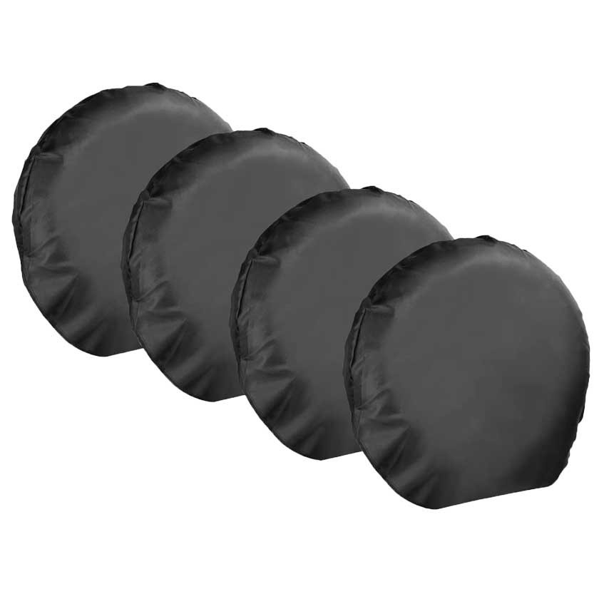 4 Pack Heavy Duty 600D Oxford Windproof Water UV-resistant Non-scratch  RV  Tire Cover