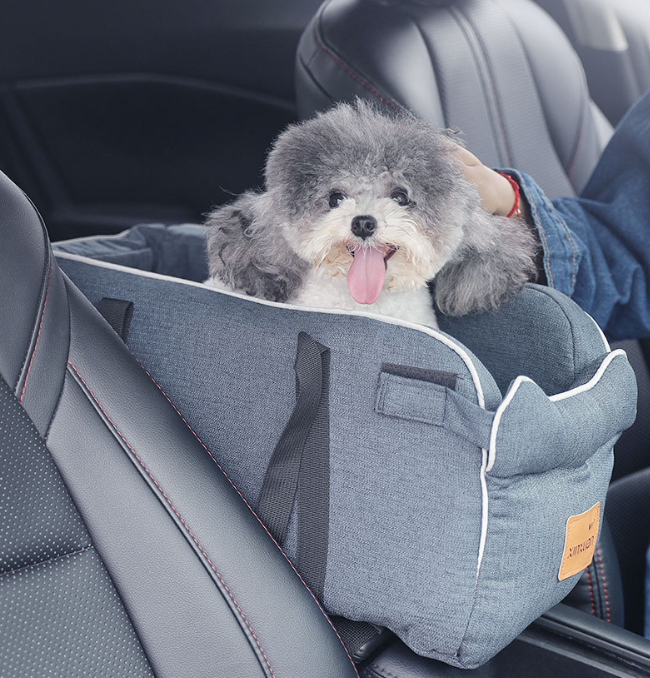 Hot Sale Central Control Pet Car Booster Seat Dog Bed for  Small Dogs Cats Travelling