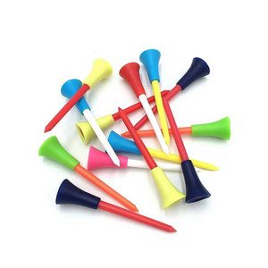 Manufacture Colorful Rubber Top Golf Tee