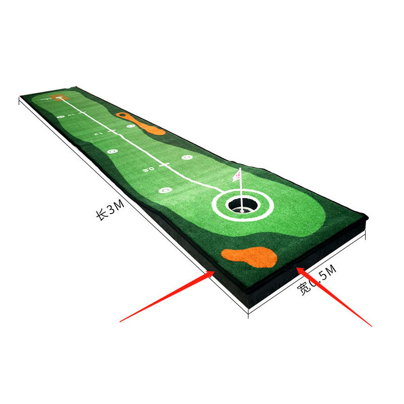 Sponge Slope Golf Practice Hitting Mat Anti-Skid Swing Practice Mat