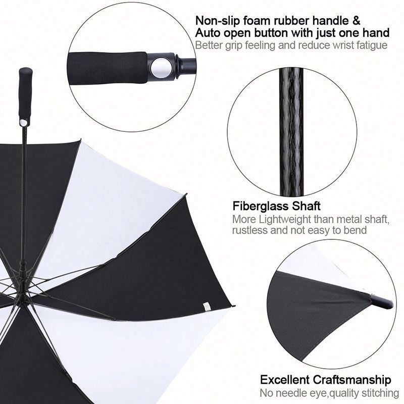 Extra Lomng Promotional Plaid Golf Umbrella