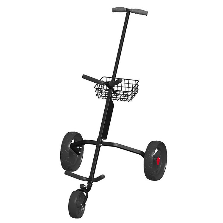 Top 3 Wheel Adjustable Golf Steel Rental Trolley