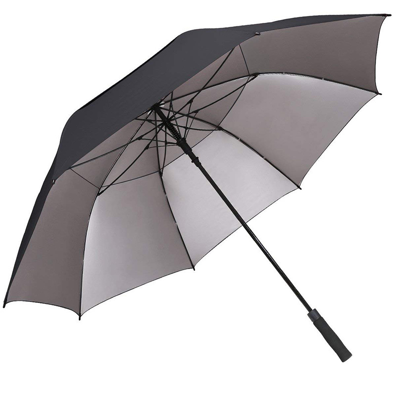 Custom Golf Umbrella with Double Layers Wind Proof