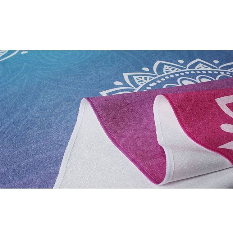 New Design Yoga Towel Non Slip Yoga Mat Cover For Hot Yoga