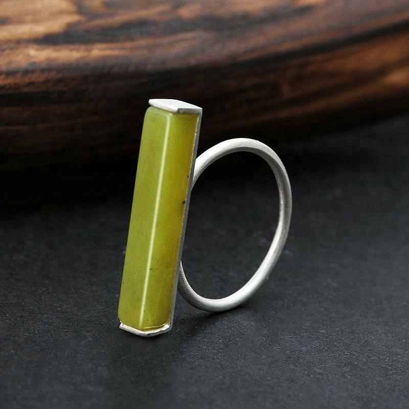 Design Adjustable Minimalism Silver fashion ring