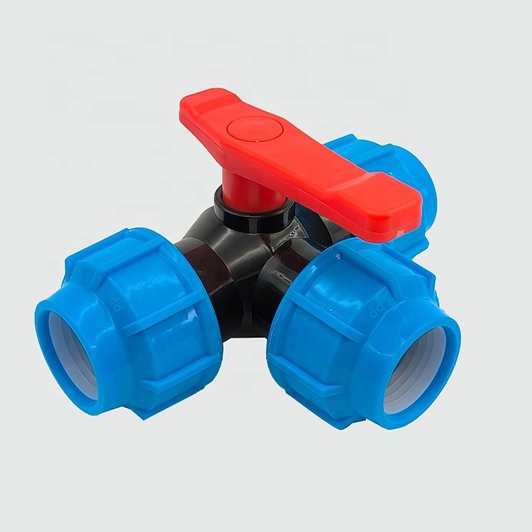 Customized ball check valve 1/2 3 way actuator 1/4