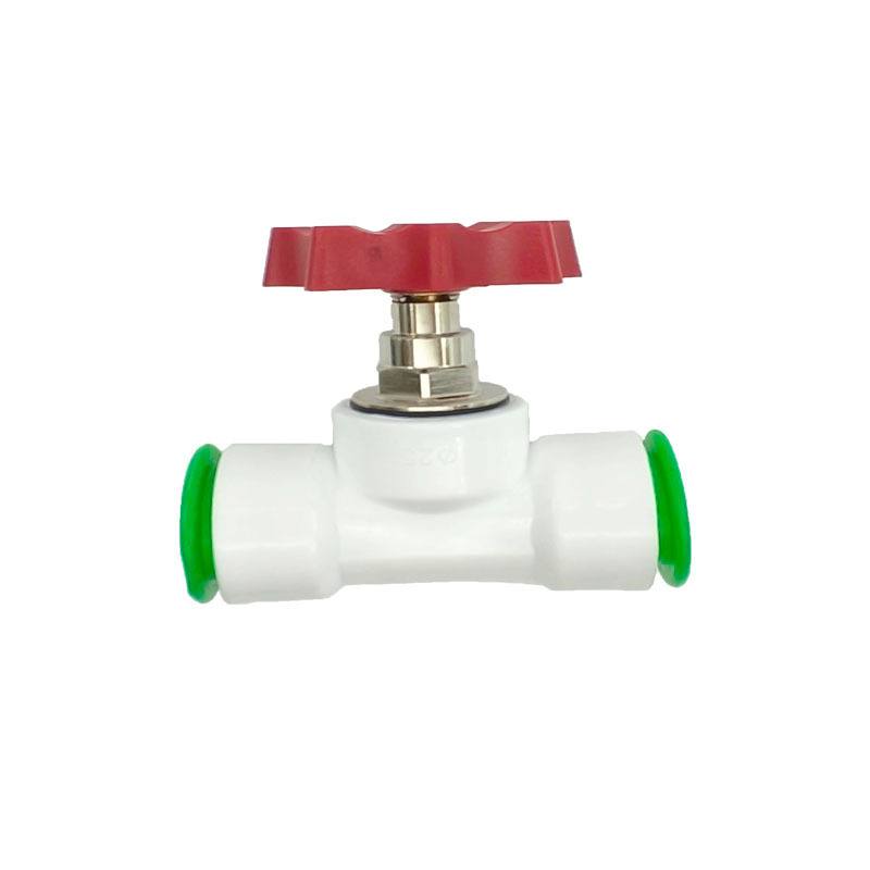 High Quality PP Water Supply Pipe Fittings Factory Direct Shut-off Ball Valve