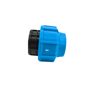 HDPE Pipe PN16 compression fittings plastic Pipe end cap