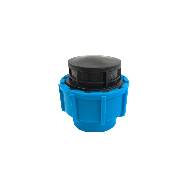 HDPE Pipe PN16 compression fittings plastic Pipe end cap